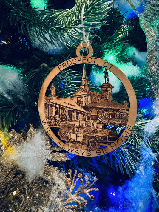 Prospect, CT Always Home Ornament