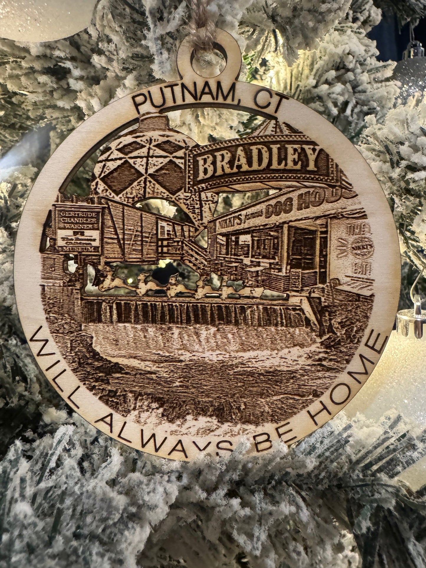 Putnam, CT Always Home Ornament or Magnet