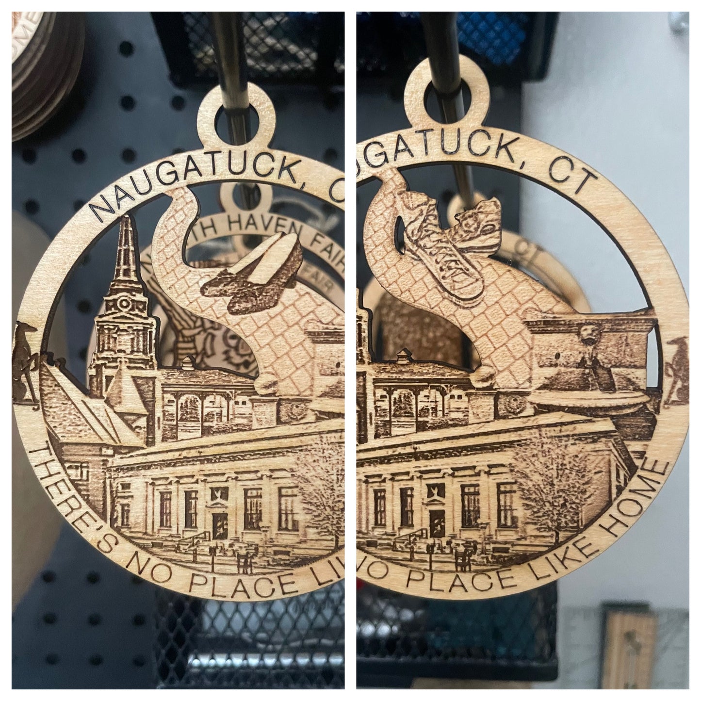 Naugatuck, CT Always Home Ornament