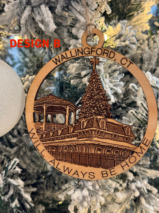 Wallingford, CT Always Home Ornament