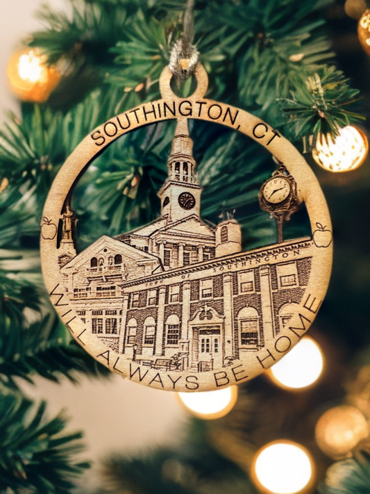 Southington, CT Always Home Ornament