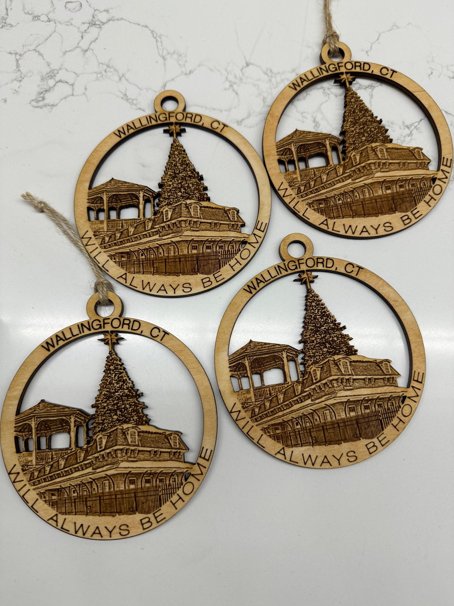 Wallingford, CT Always Home Ornament