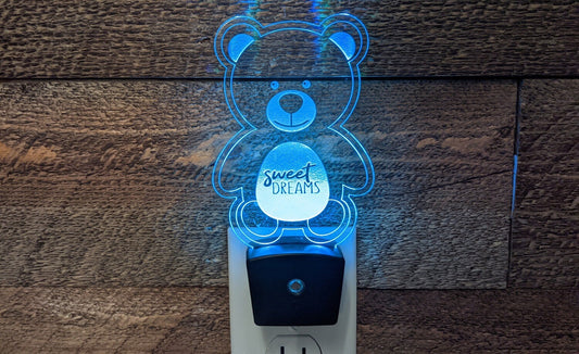Teddy Bear Personalized Night Light