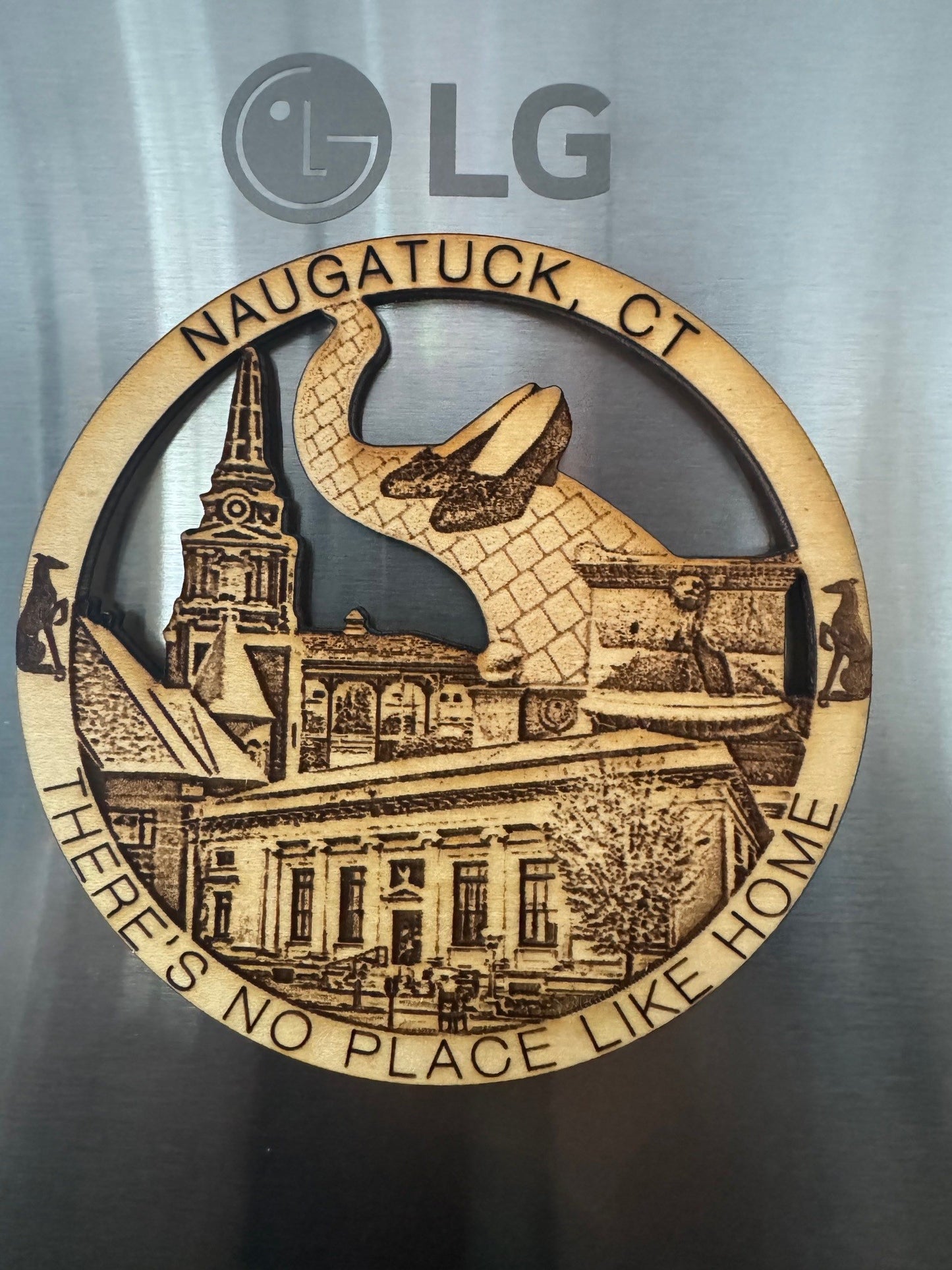 Naugatuck, CT Always Home Ornament