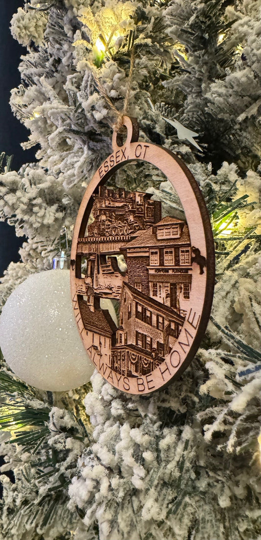 Essex, CT Always Home Ornament or Magnet