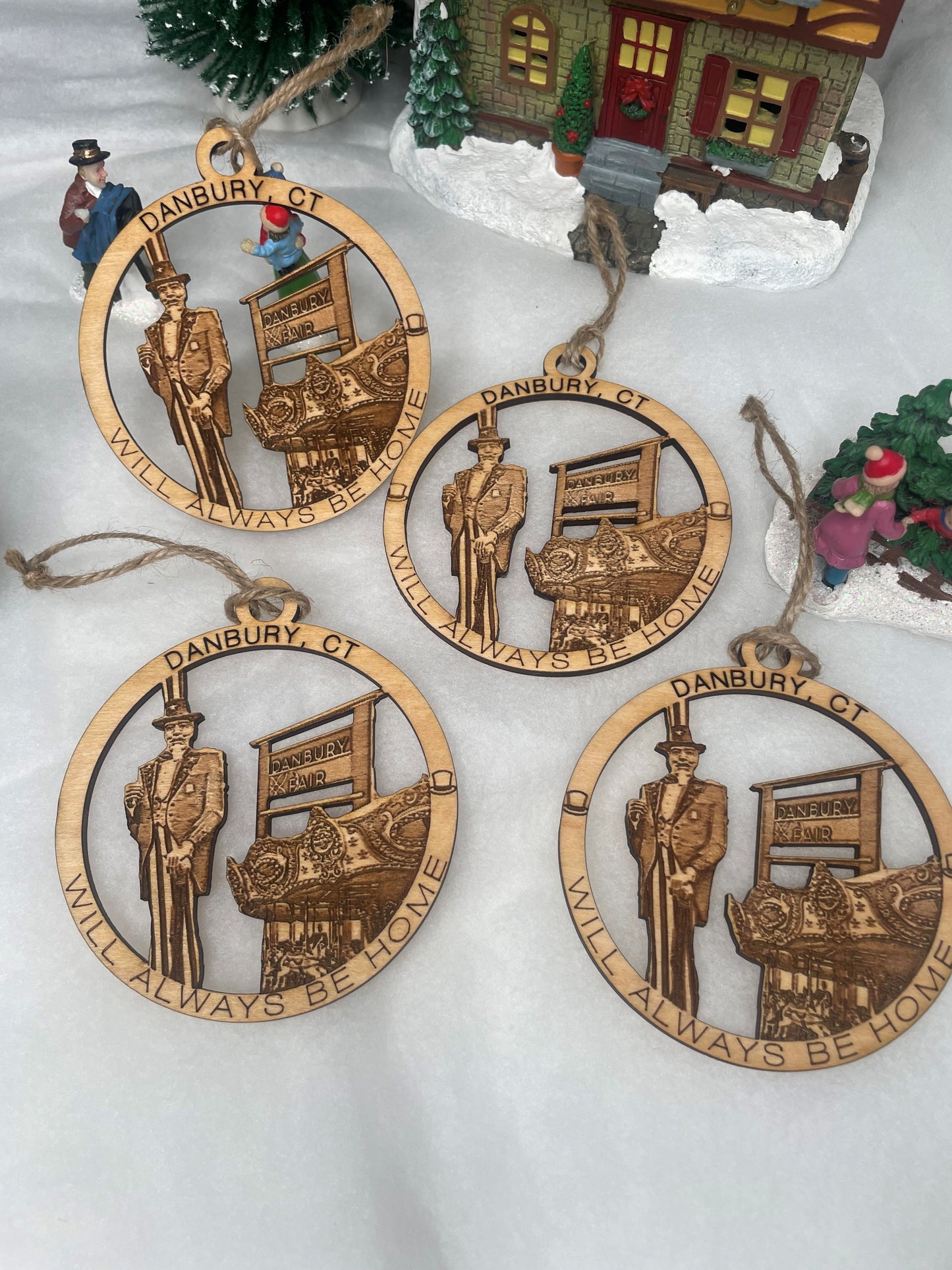 Danbury, CT Always Home Ornament