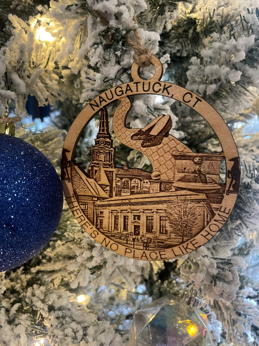 Naugatuck, CT Always Home Ornament