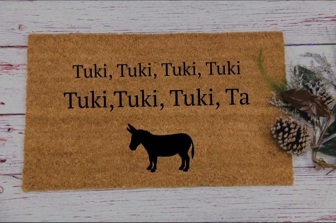 MI BURRITO SABANERO Christmas Doormat