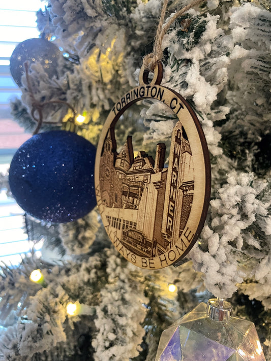 Torrington, CT Always Home Ornament