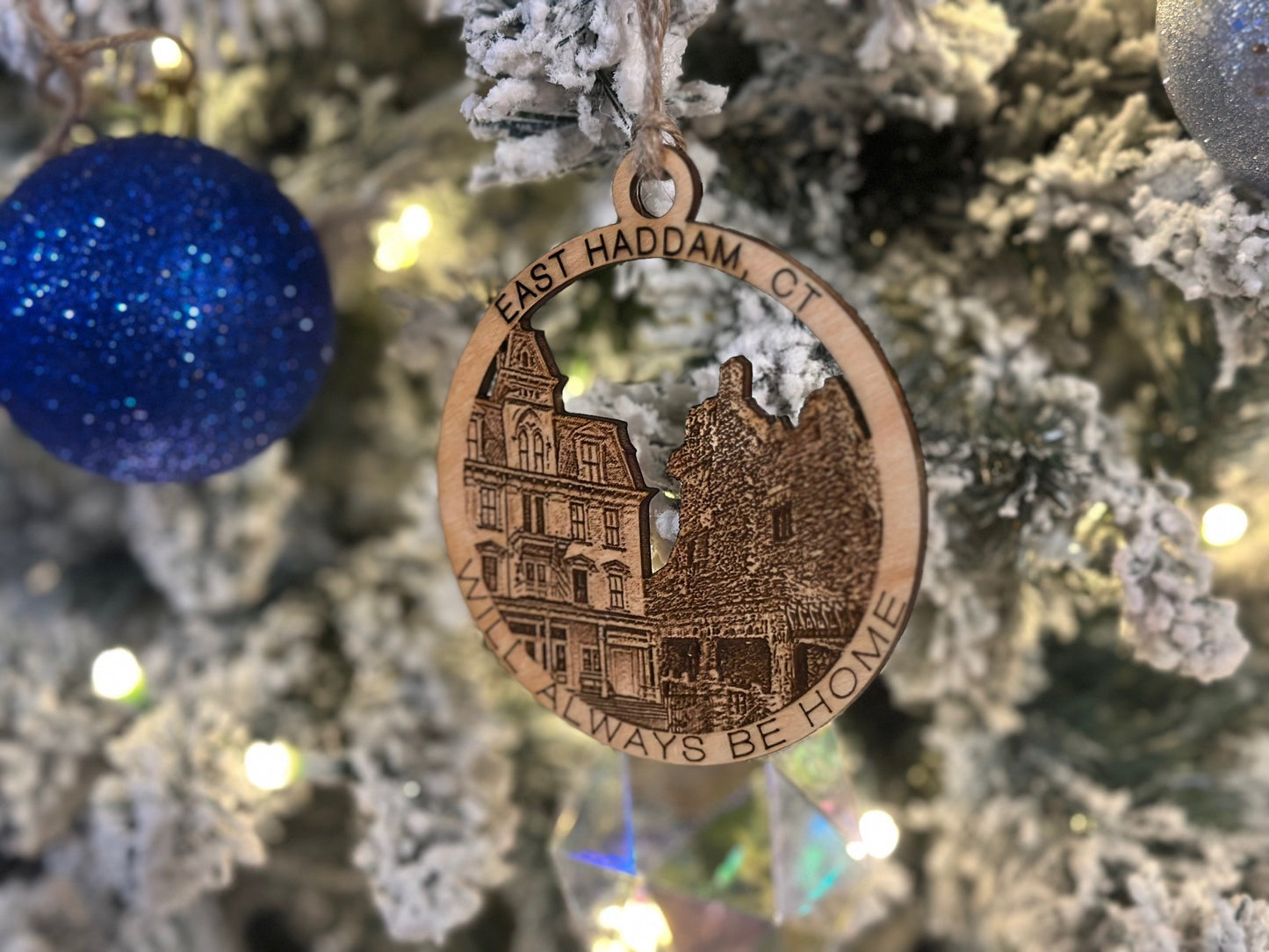 East Haddam, CT Always Home Ornament
