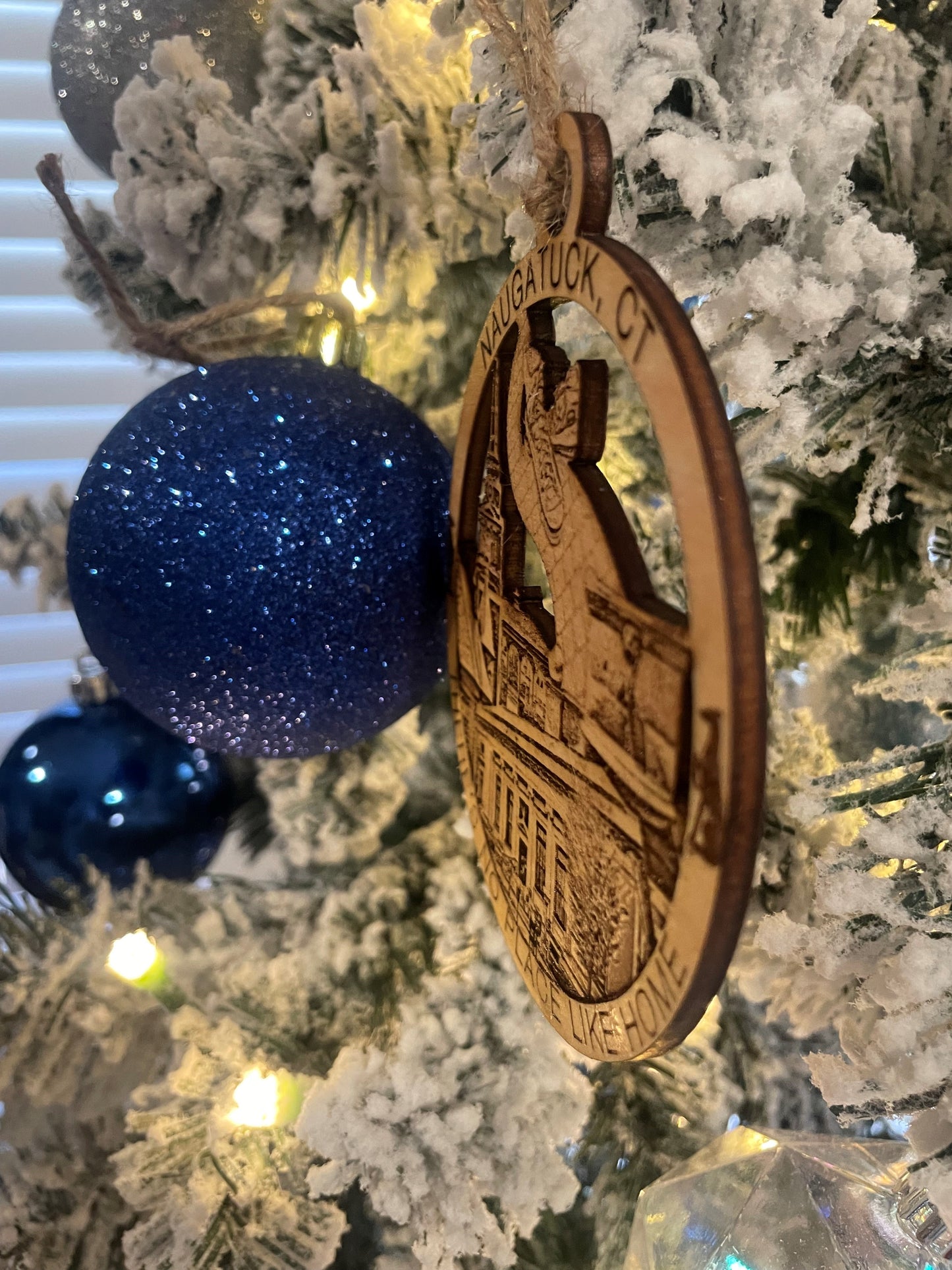 Naugatuck, CT Always Home Ornament