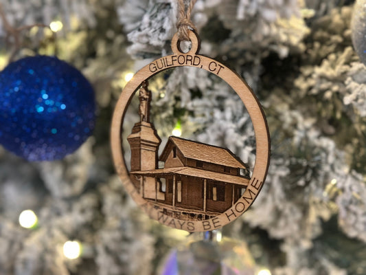 Guilford, CT Always Home Ornament