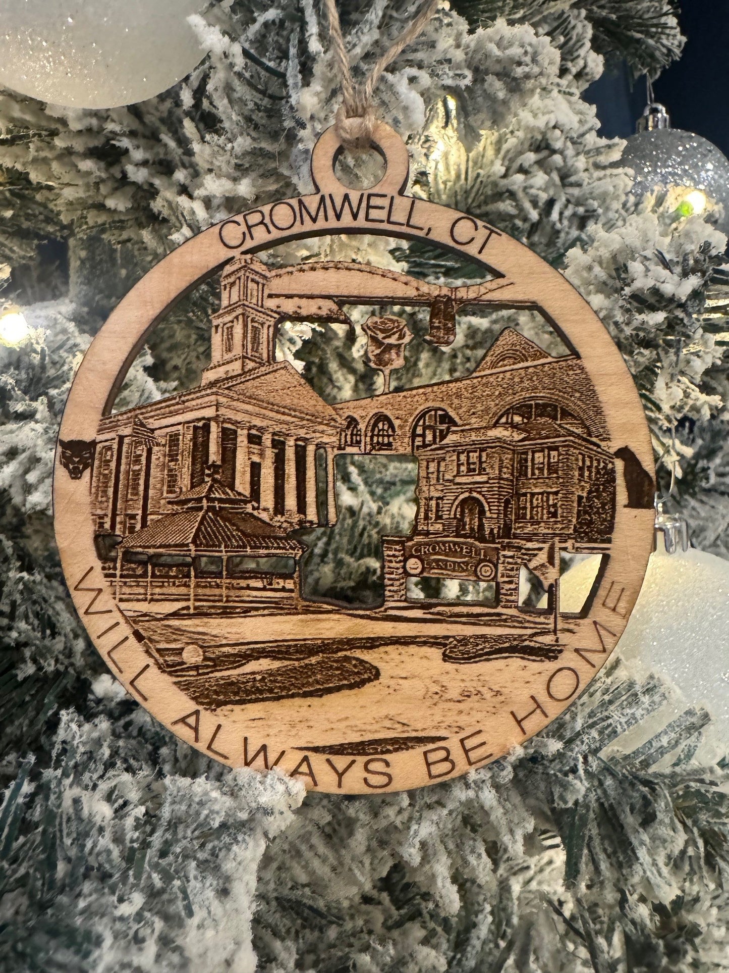 Cromwell, CT Always Home Ornament or Magnet