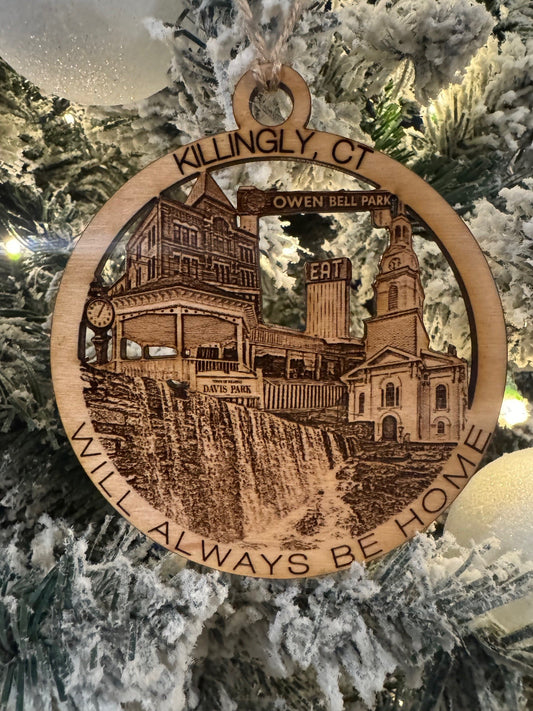 Killingly, CT Unique hometown Ornament or Magnet
