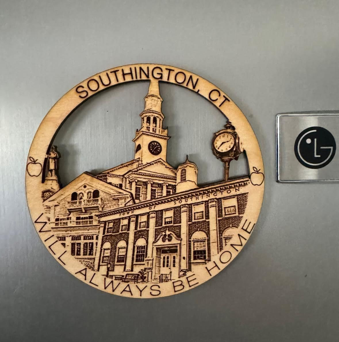 Southington, CT Magnet— Connecticut hometown keepsake gift