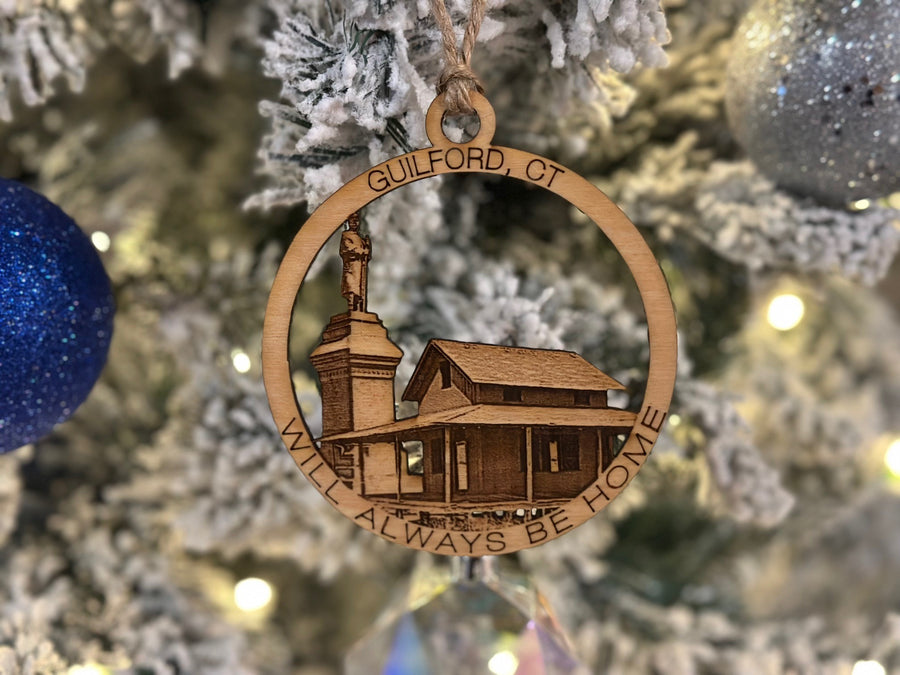Guilford, CT Always Home Ornament