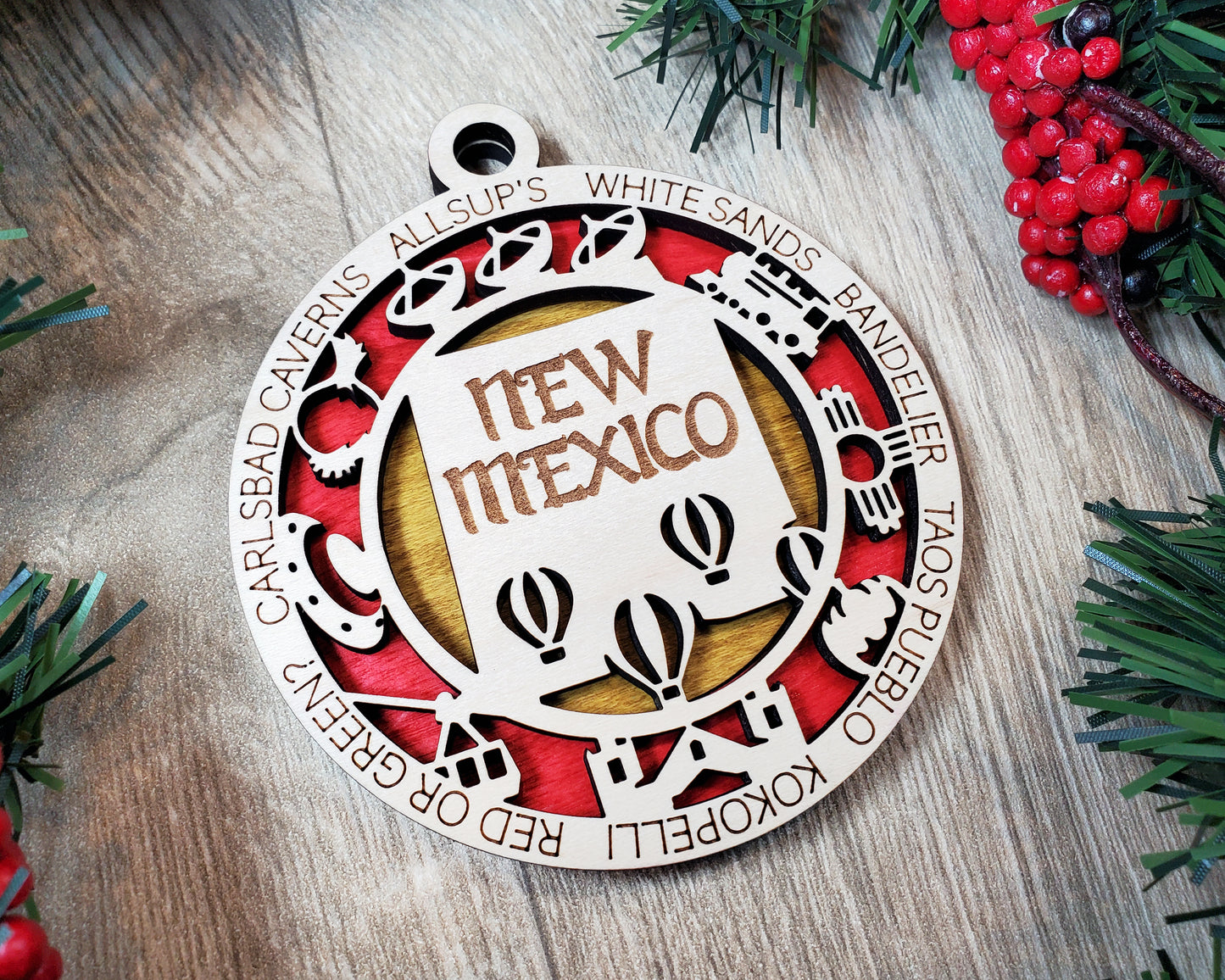 New Mexico Unique State Ornament