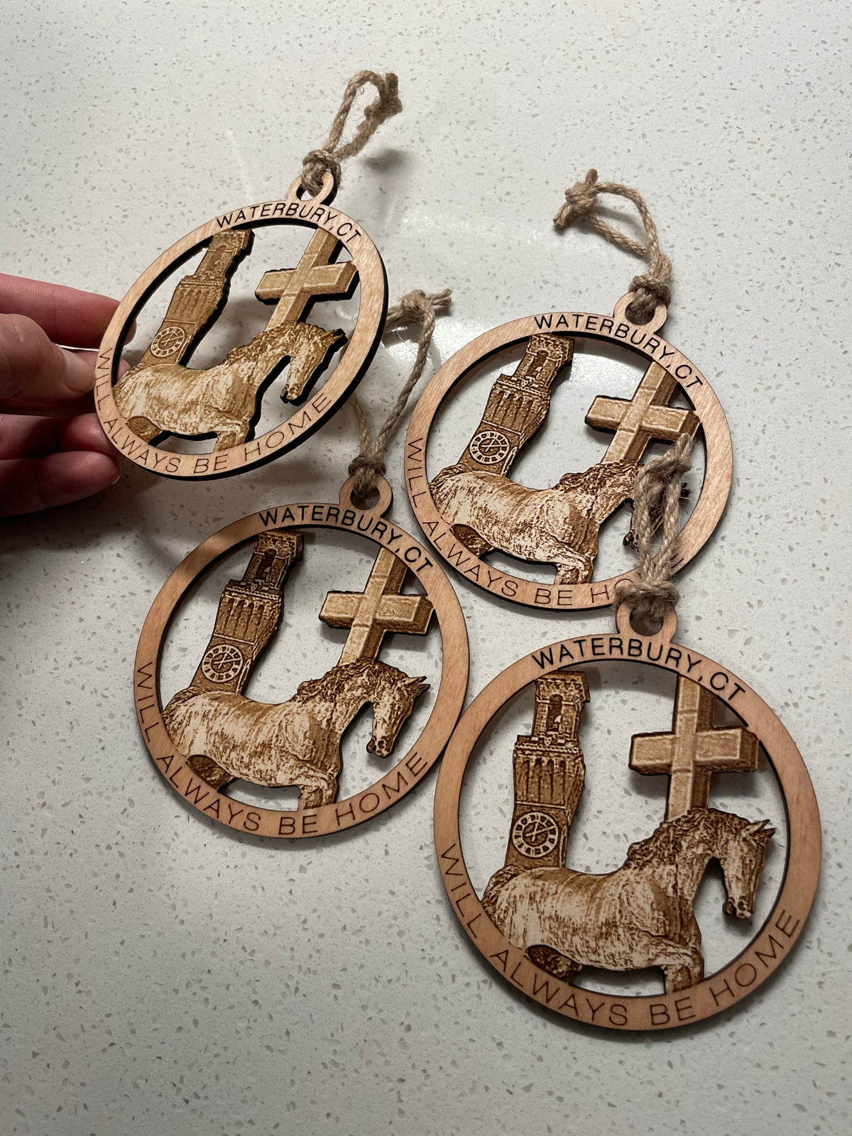 Waterbury, CT ornament gift pack